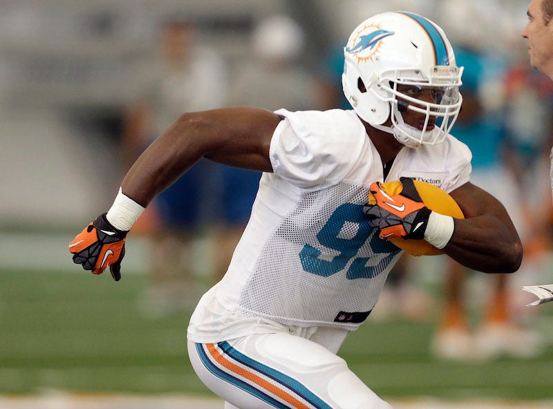 Illustration for article titled NFL Lifts Dion Jordan's 4-Game Suspension, Suspends Him 4 More Games