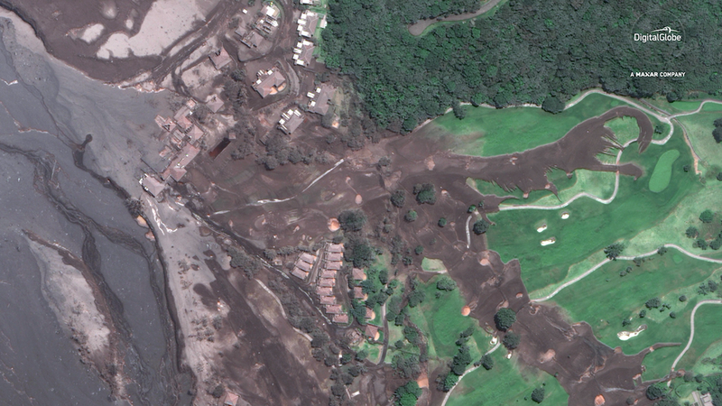 Resultado de imagen para guatemala volcan satelite