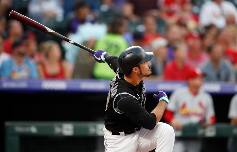 Illustration for article titled Nolan Arenado Unmoved By The Mightiness Of His Own Dinger