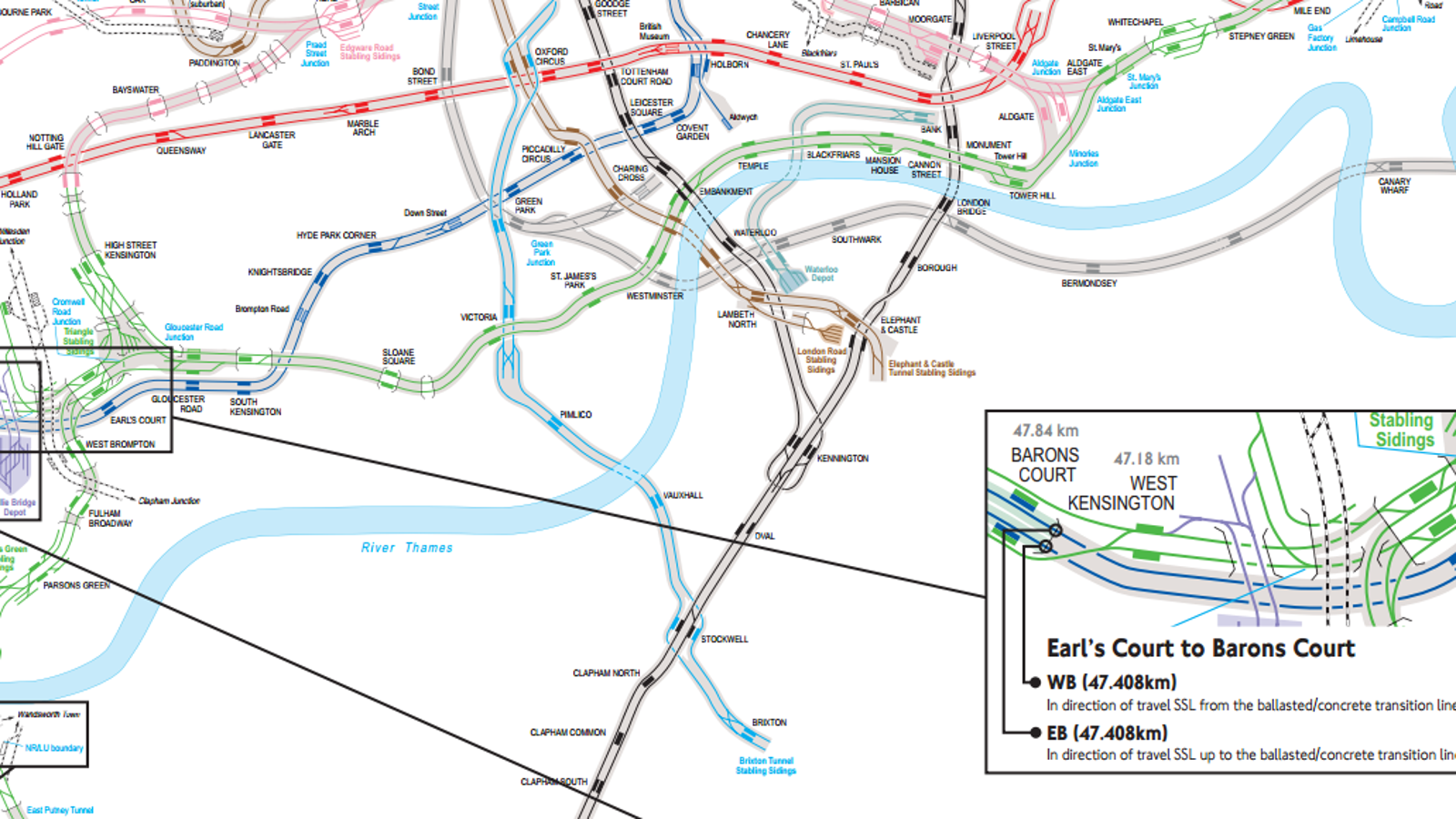 Track map. Canterbury Racecourse Map. Detail Lu.