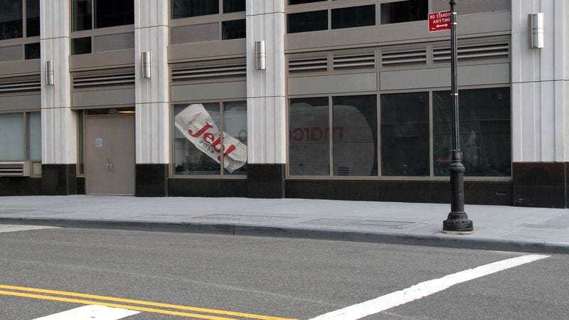 Illustration for article titled Spooked Rubio Staffers Drive Slowly Past Abandoned Jeb Bush Campaign Headquarters