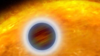 Illustration for article titled Scorching hot new exoplanet has higher temperature than some stars