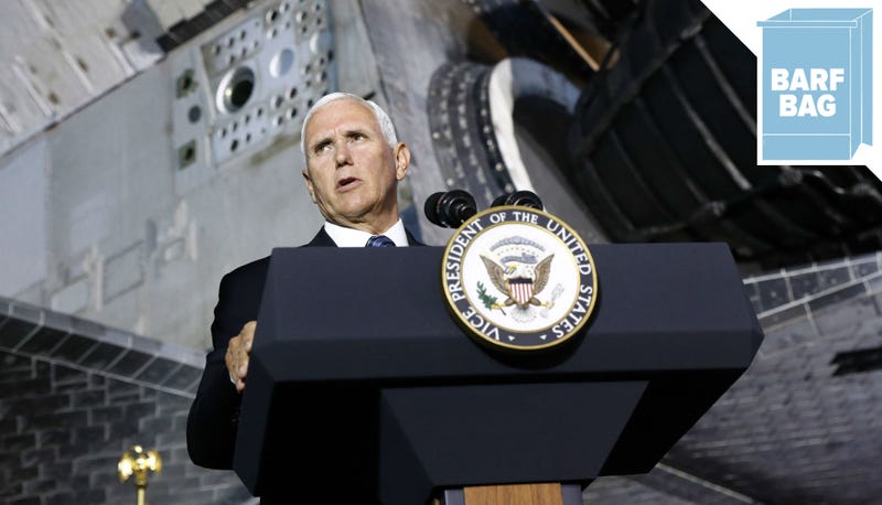 Illustration for article titled Space Pence Is Ready to Do Space Force