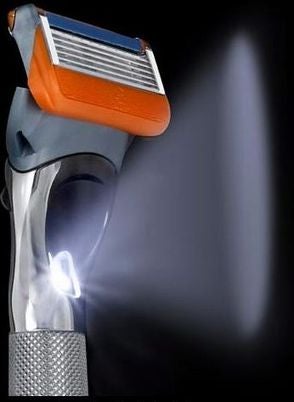 Illustration for article titled $150 Razor Comes with a Built-In Flashlight, Still Doesn't Explain The Price