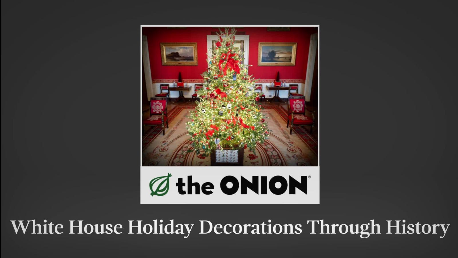 White House Holiday Decorations Through History