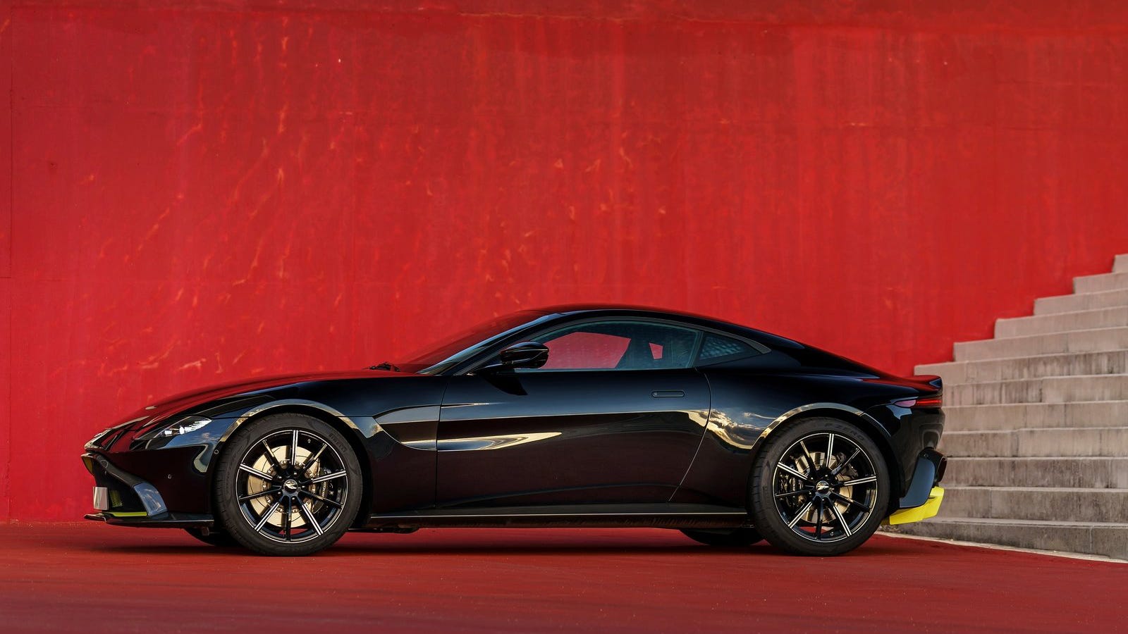 The Aston Martin Vantage Looks Nice As Hell In Black