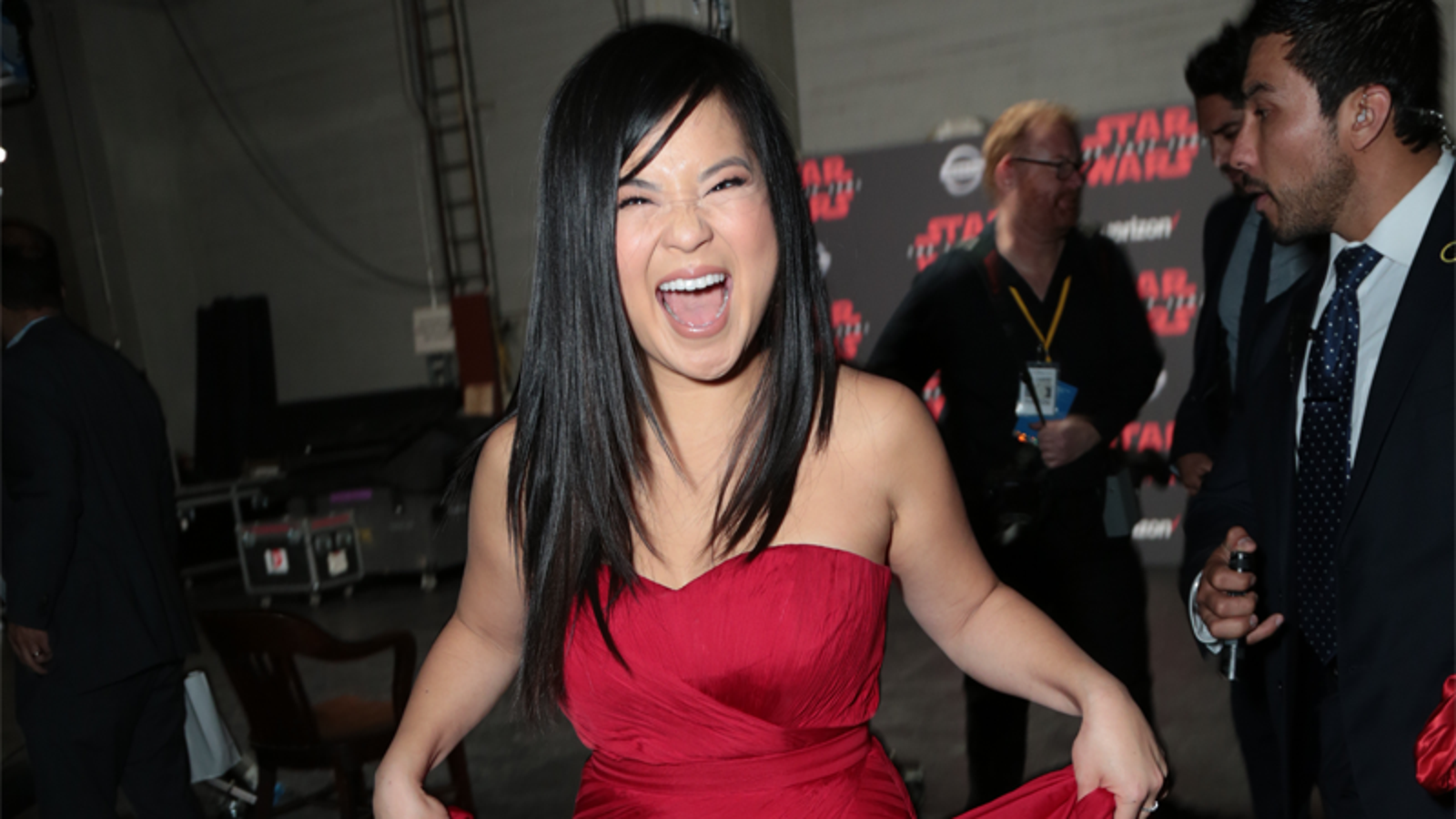 Kelly Marie Tran's Emotional Night Was the Highlight of Star Wars: The Last Jedi's Premiere