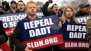 The House repeals 'Don't ask, don't tell.'