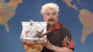 Illustration for article titled Guy Fieri Will Ruin Your Super Bowl Party with Toilet Snacks