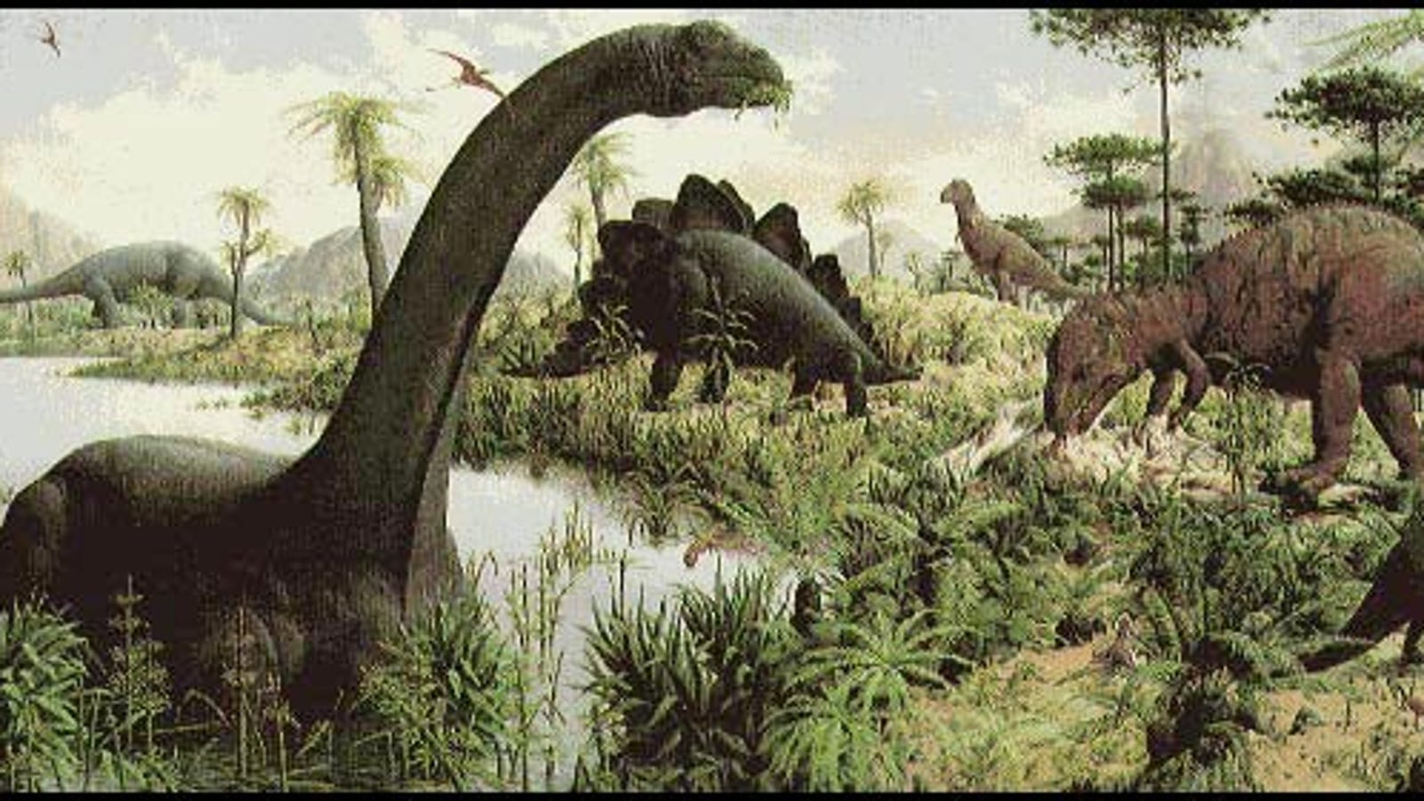 dinosaurs that look like brontosaurus