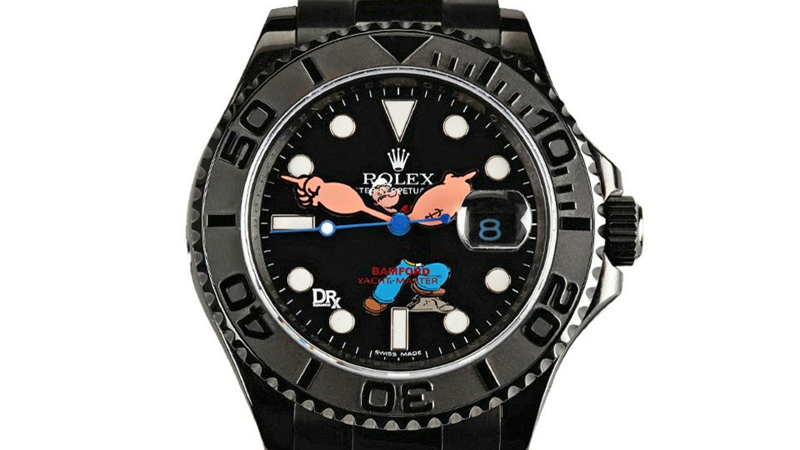 Custom Popeye Rolex Is 32 000 And Worth Every Penny custom-popeye-rolex-is-32-000-and-worth-every-penny