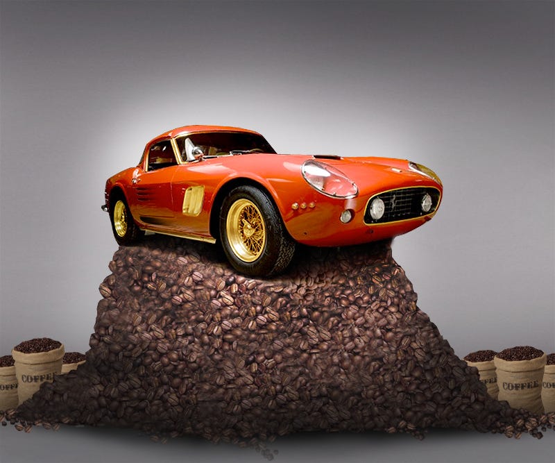 Illustration for article titled Did Italian Coffee Makers Brew Up Fake Ferraris?