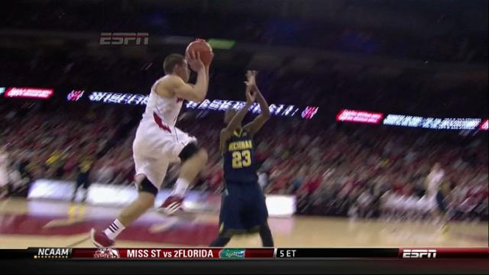 Watch Wisconsin #39 s Ben Brust Hit A Half Court Buzzer Beater To Get The
