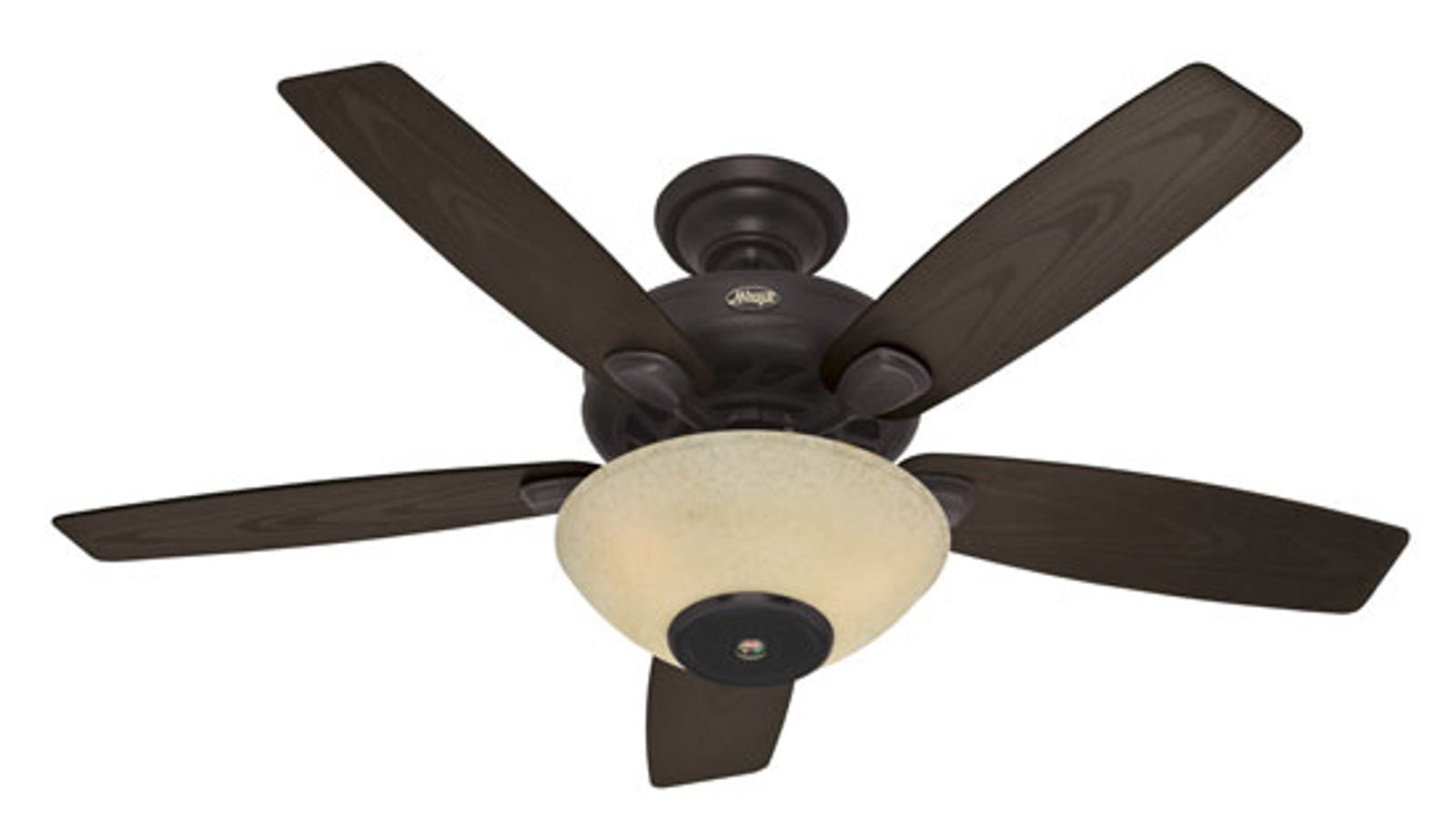 The Hunter Concert Breeze Ceiling Fan Has A Speaker In It