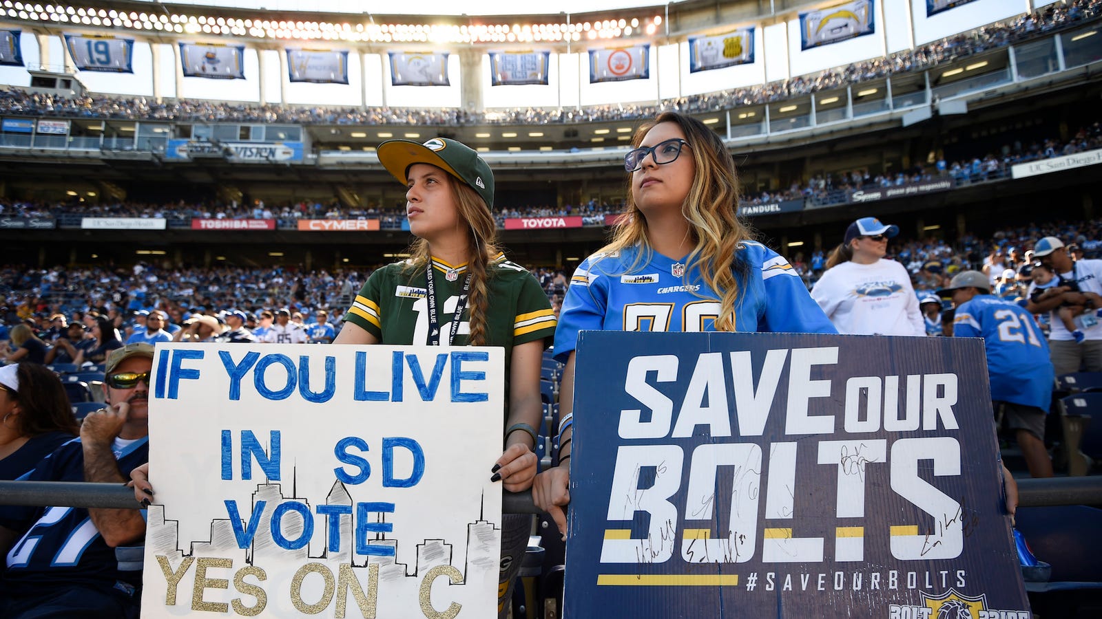 San Diego Stands Tall Tells The Chargers To Fuck Off