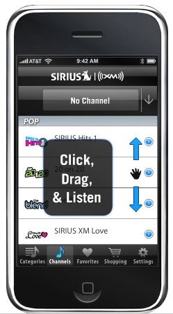 Illustration for article titled Sirius/XM iPhone App Is Now Live