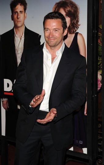 Illustration for article titled Thespian Hugh Jackman Puts Testicles On His Chin
