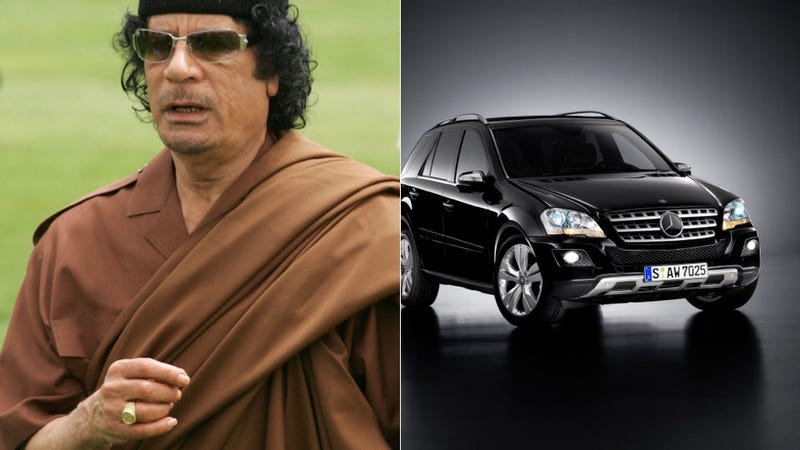 Illustration for article titled France Sold Qaddafi a Electronics-Blasting Stealth Super Mercedes SUV