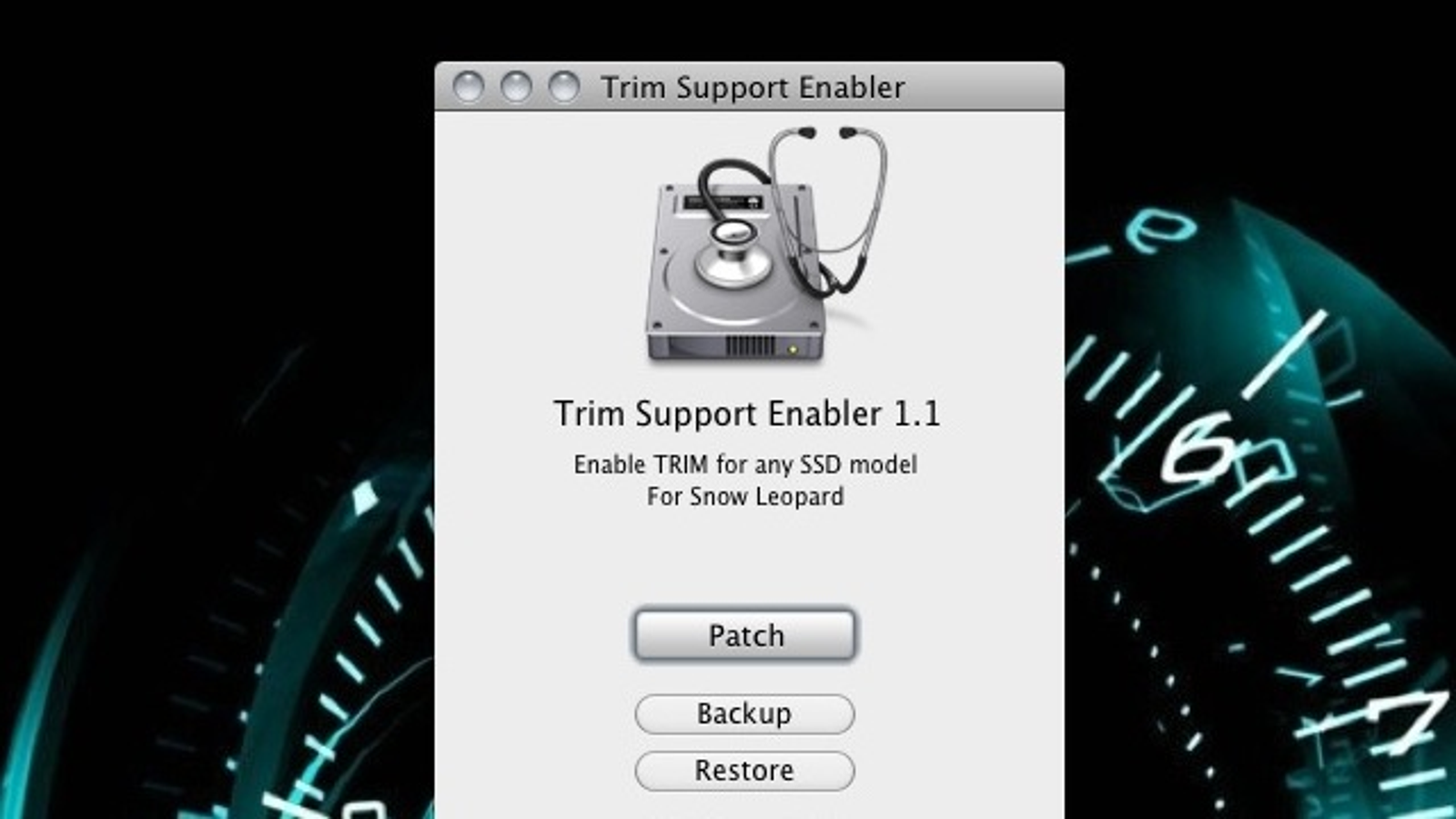 enable trim mac os x 10.7.5