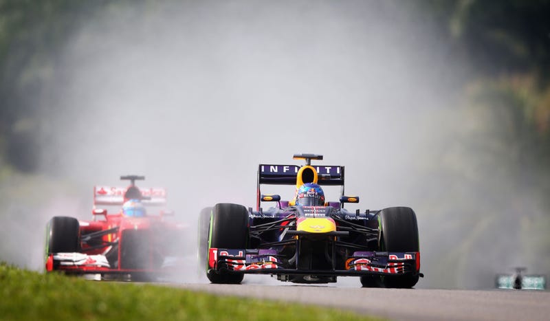 Illustration for article titled Sebastian Vettel Pulls A Sebastian Vettel In Malaysian Grand Prix Qualifying