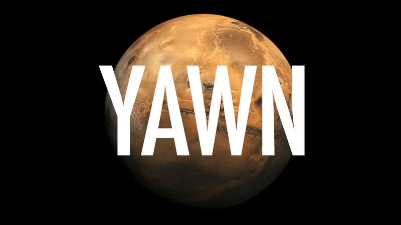 Illustration for article titled How will humans cope with boredom on their first missions to Mars?