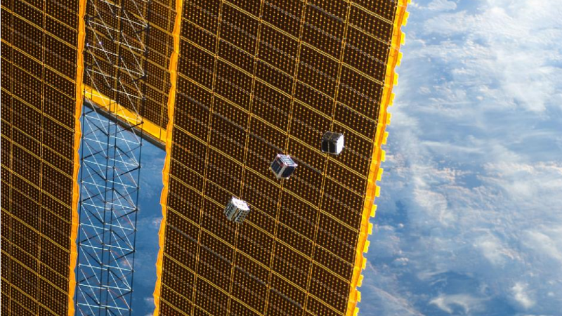 Illustration for article titled The World's Most Adorable Satellites Can Fit in the Palm of Your Hand