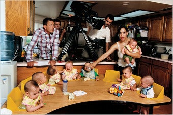 Illustration for article titled "Like Something From A Greek Tragedy": Nadya Suleman At Home