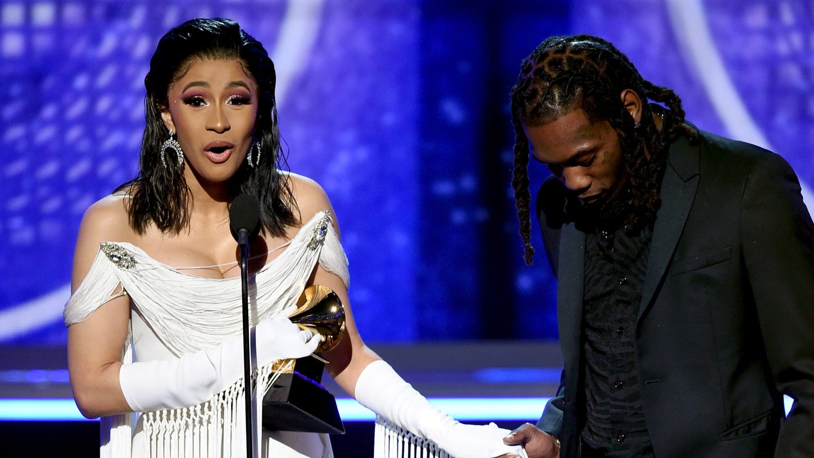 Cardi B Is the First Woman to Win the Grammy for Best Rap Album