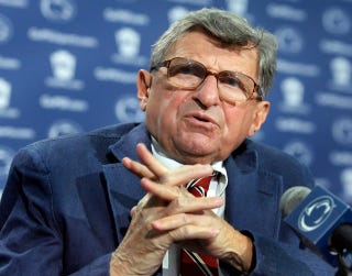 Illustration for article titled Recruits Are Polite Enough Not To Ask Joe Paterno If He's Gonna, You Know, Die Soon