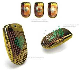 Illustration for article titled Customizable Cellphone Concept for the MySpace Generation
