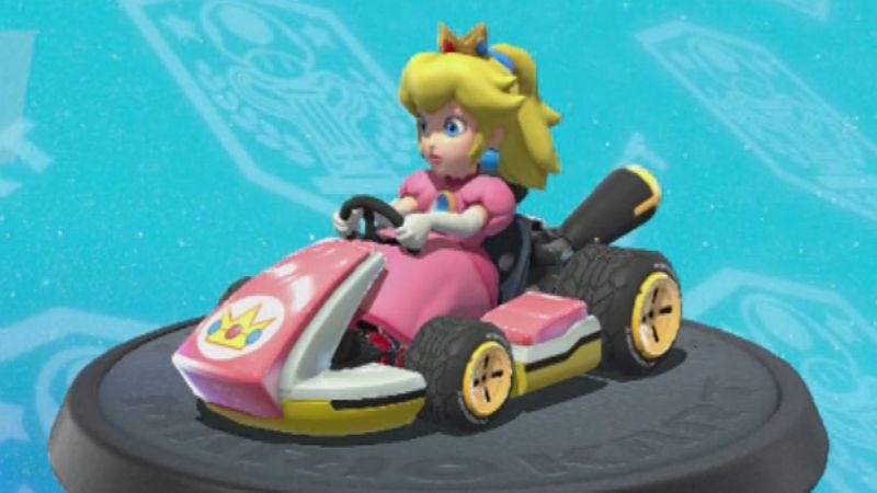 Mario Kart Princess Peach Crown
