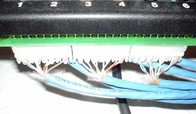 how to wire your house with cat5e or cat6 ethernet cablePictured Above Short Patch Cables Up To The Switch The Aluminum Is #21