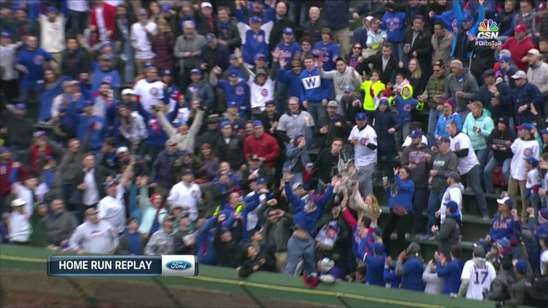 Illustration for article titled Anthony Rizzo's Homer Exploded Someone's Beer