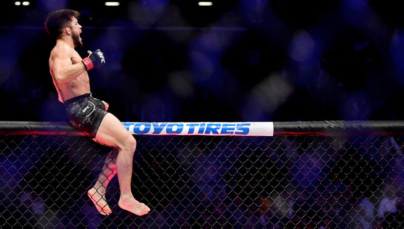 Illustration for article titled Henry Cejudo Destroyed TJ Dillashaw In Seconds And Made Dana White So Mad