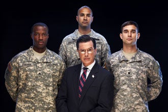 Illustration for article titled Newsweek Gets The Colbert Treatment