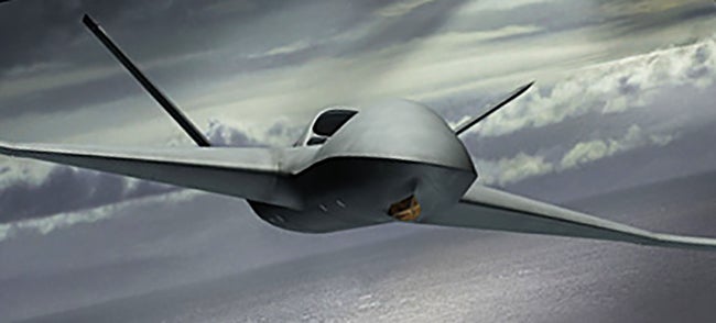 Exclusive Pics Of What Could Be The Navy's First Stealth Combat Drone