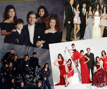 Vintage Kardashian Holiday Cards: Old Noses, Awkward Poses