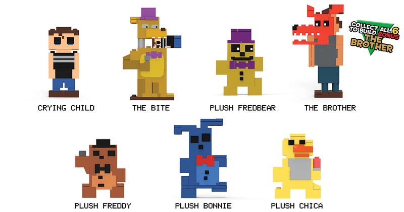 8 Bit Five Nights At Freddy S Figure Series 2 Goes Straight