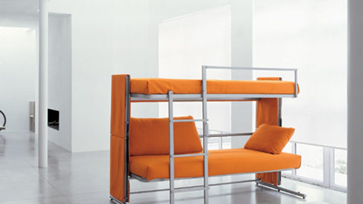 Transformer Sofa Magically Morphs Into Bunk Bed