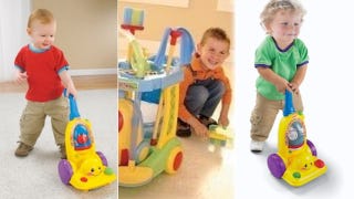 Illustration for article titled These Adorable Little Boys Will Solve The Cleaning Gender Gap