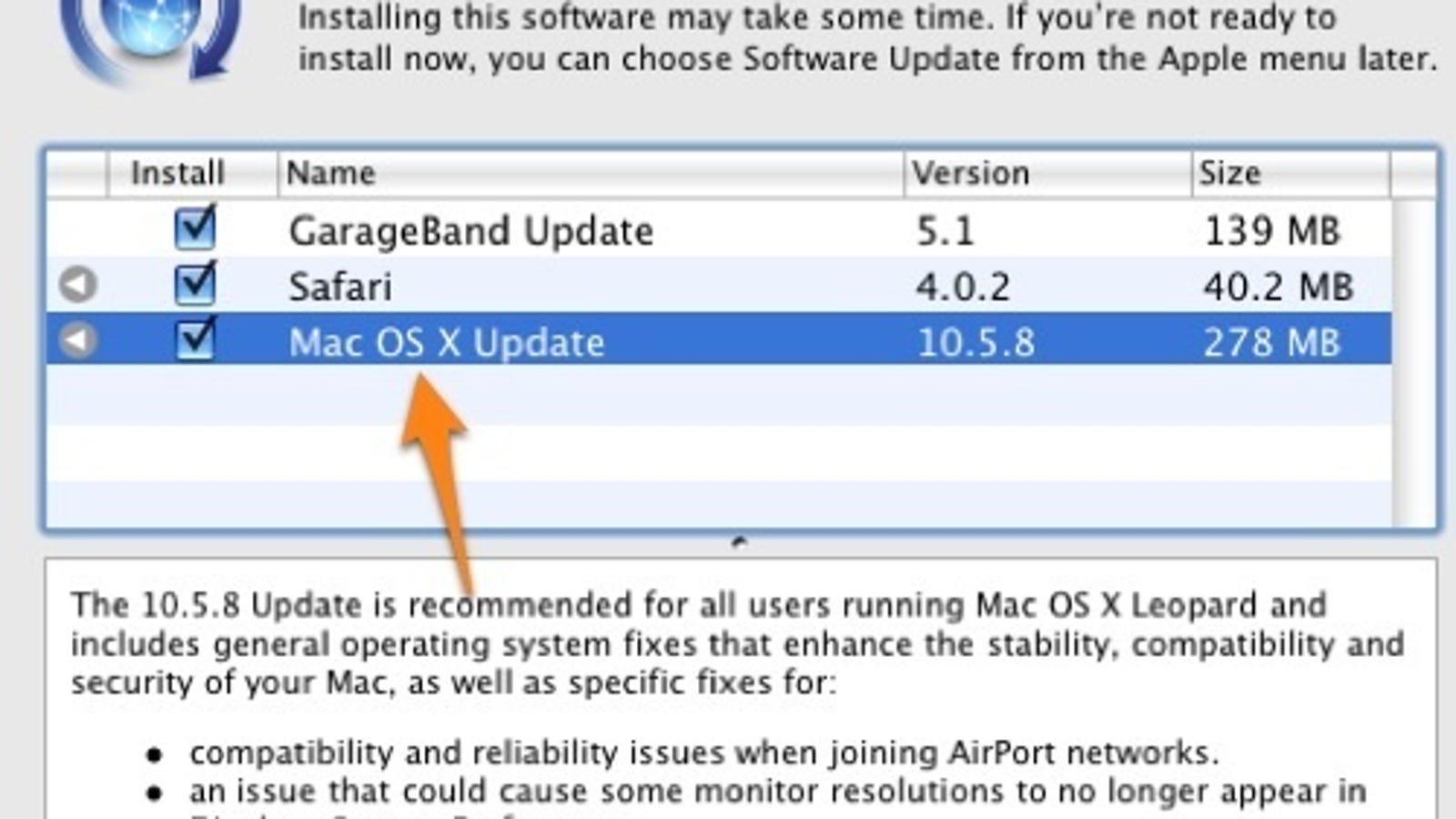 Update Leopard for better performance