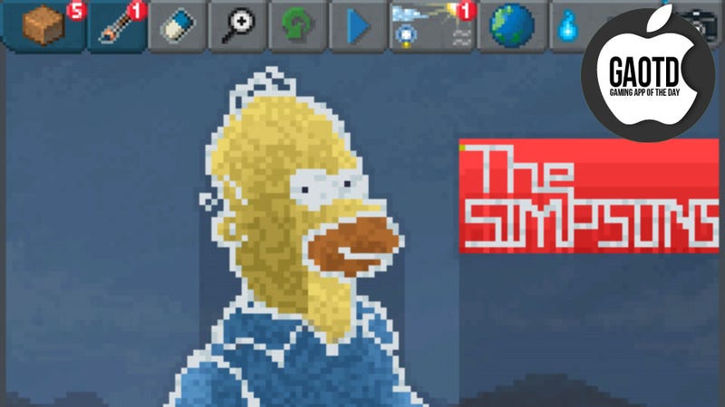 Illustration for article titled The Sandbox Proves That God Really Just Wants to Draw Simpsons Fan Art