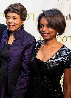 Sheryl Huggins Salomon with her mother, Angela Huggins Crockett