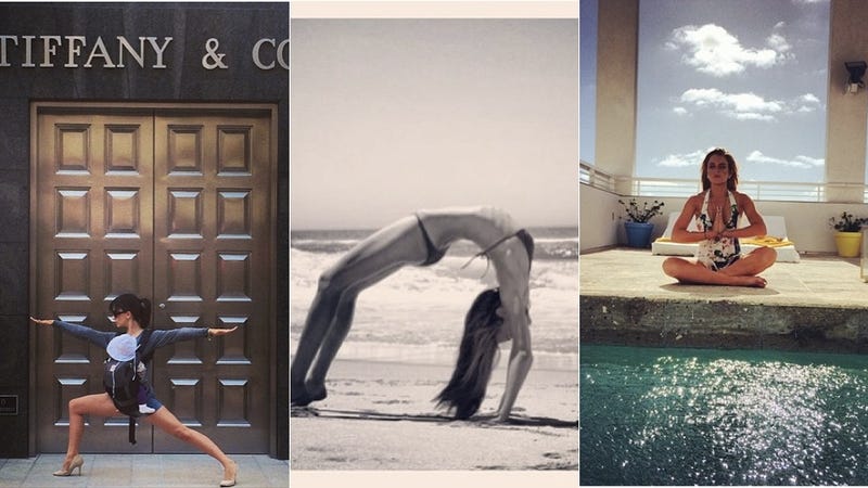 Illustration for article titled Celebrity Yoga-bitionists Are Angering Yoga Purists