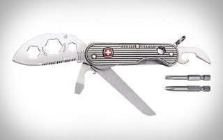 Illustration for article titled A Climbers' Knife Made by a Pro-Climber: the Wenger Titanium Knife
