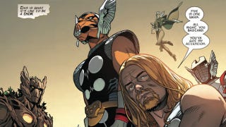Illustration for article titled Marvel Comics Has Turned Thor Into The Wire And It’s Awesome