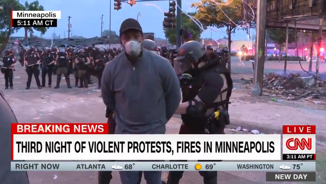 CNN Reporter Arrested on Live TV While Offering to Comply With Police [Update: Governor Sorry]