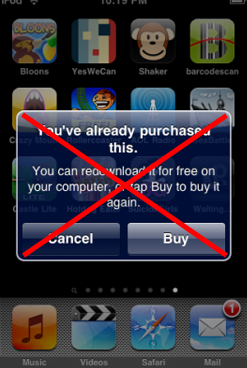 Illustration for article titled iPhone 3.0 Is Re-Allowing You to Re-Download Apps for Free