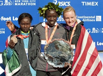Illustration for article titled Debut Lady Runners Make Strong Showing At New York City Marathon