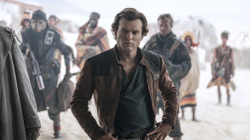 Alden Ehrenreich as Han Solo.